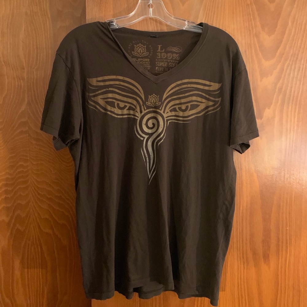 Men’s Brown 100% Cotton T-shirt